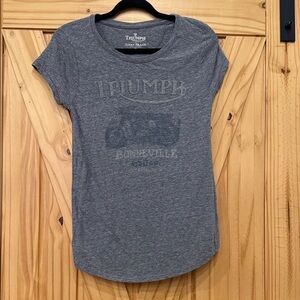 Lucky Brand Heather Gray Triumph Tee